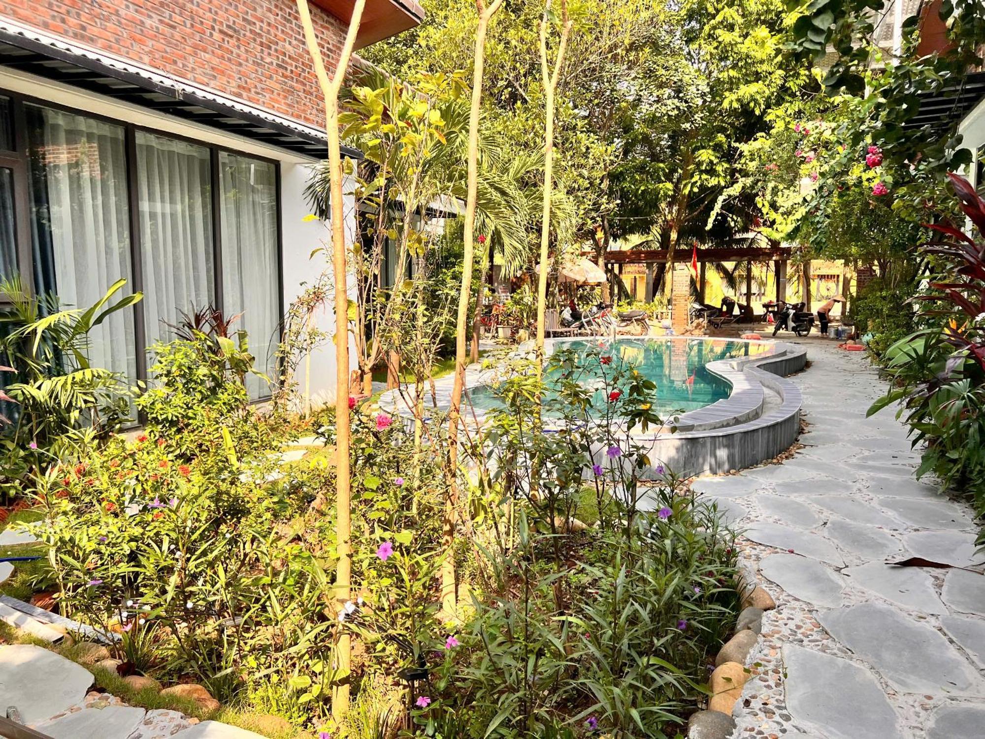 Отель Tam Coc Boutique Garden Ниньбинь Экстерьер фото