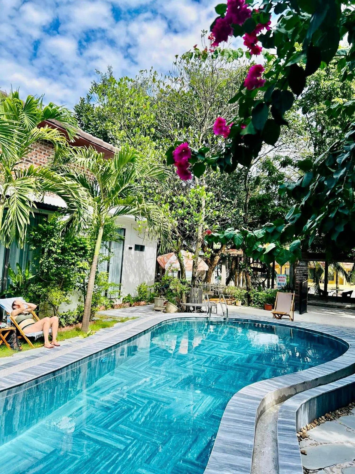 Отель Tam Coc Boutique Garden Ниньбинь Экстерьер фото