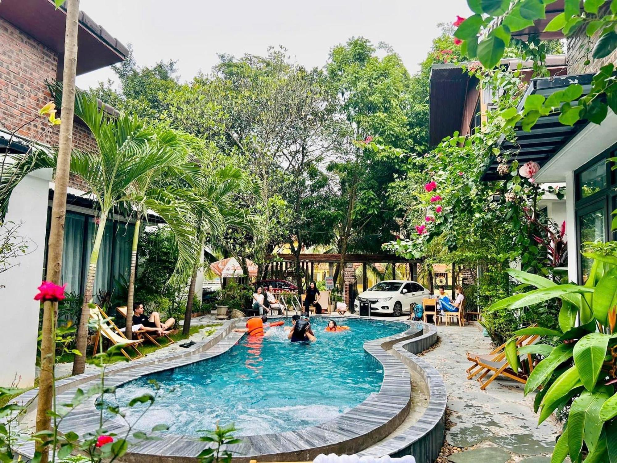 Отель Tam Coc Boutique Garden Ниньбинь Экстерьер фото