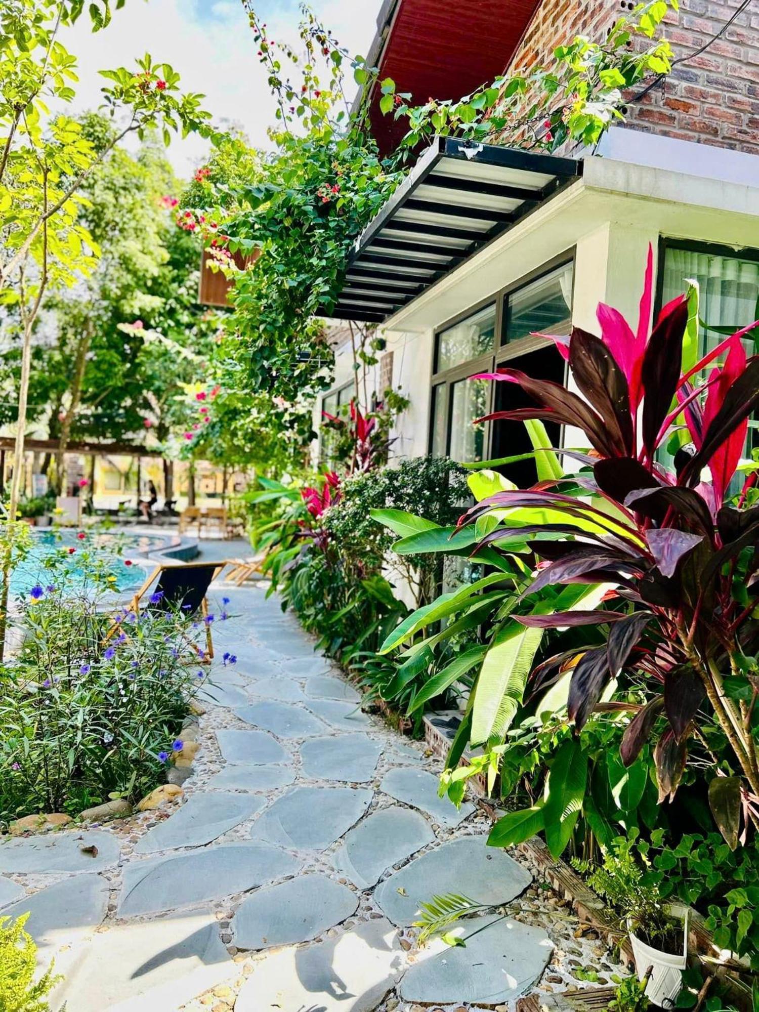Отель Tam Coc Boutique Garden Ниньбинь Экстерьер фото